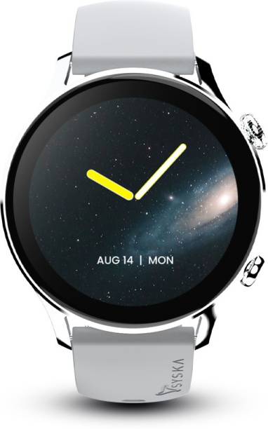 Syska Polar, 1.32 IPS Display, BT Calling with In Built Memory for Offline Songs Smartwatch
