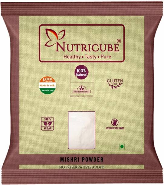 NUTRICUBE Mishri Powder (Rock Sugar Powder) Sugar (900 g) Sugar