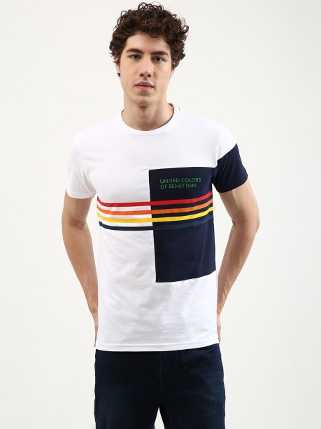 T-shirt Mafalda Regular Fit United Colors of Benetton Abbigliamento Top e t-shirt T-shirt T-shirt a maniche lunghe 