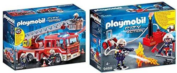 Playmobil City Action Camión De Bomberos Con Escalera, ...