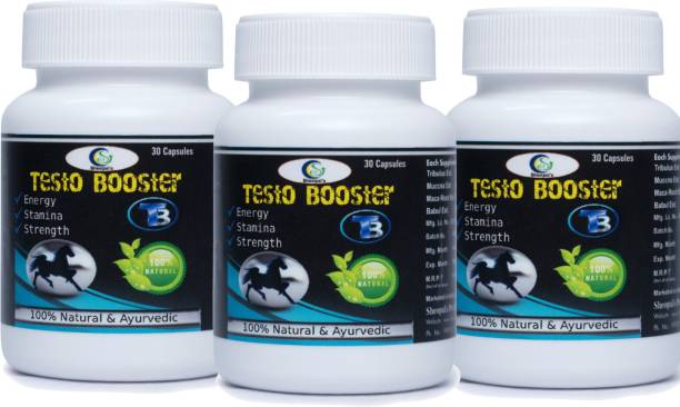 Sheopals Testosterone/Testo Booster Capsules For Men For Stamina,Strength And Performance