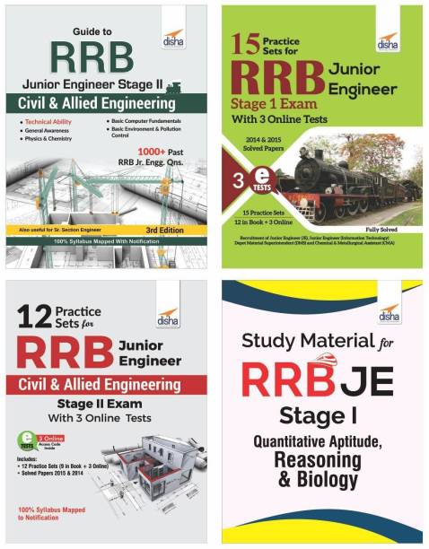 RRB Junior Engineer Study Package for Stage I & II Civil & Allied Engineering