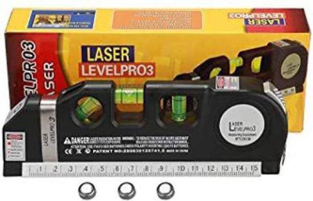 SHUANG YOU NEW Level Laser Bubbles Ruler Multifunction Leveler Tool Non-magnetic Line Level