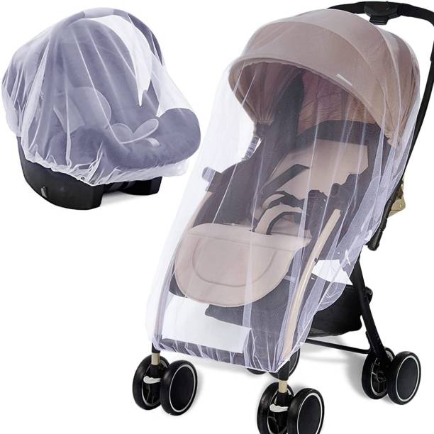Classic Mosquito Net Polyester Infants Washable For Baby Carriers, Pram, Stroller, Car Seats, Cradles Mosquito Net