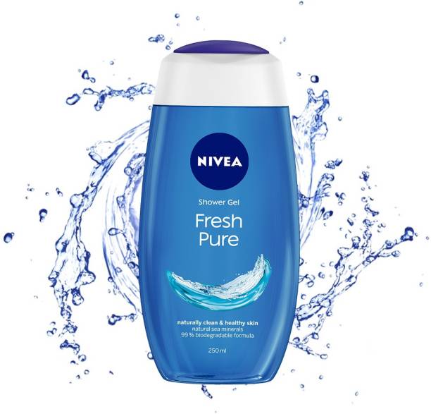NIVEA Body Wash Fresh Pure Shower Gel Refreshing Aquatic Scent