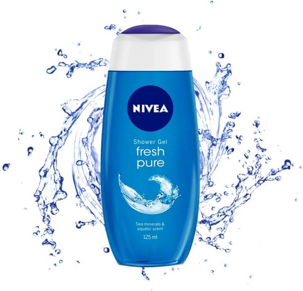 NIVEA Body Wash, Fresh Pure Shower Gel, Refreshing Aquatic Scent
