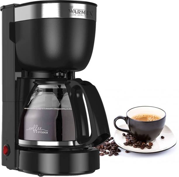 Warmex Home Appliances CM-09 800 Watts Coffee O'Clock Electric 12 Cups Coffee Maker