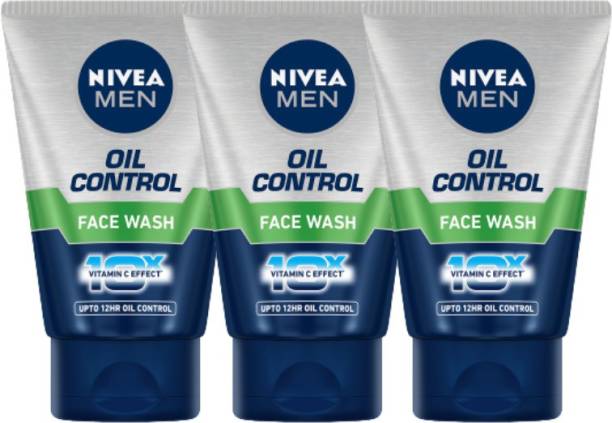 NIVEA Oil control Face wash- Pack of 3 Face Wash