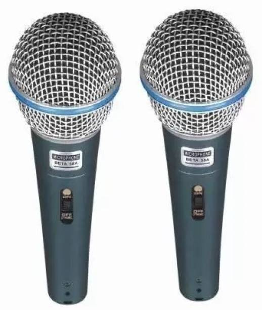 WON Microphone Beta 58A Dynamic Cardioid Vocal MultiPurpose Mic with 12 Ft XLR Cable Microphone