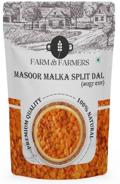 FARMS & FARMERS Organic Masoor Dal (Split/Chilka)