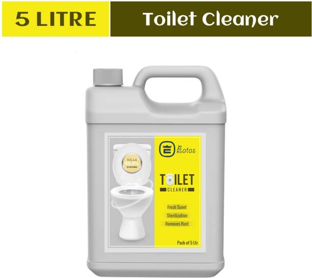 EATAS Yellow TOILET CLEANER 5 LITER LIQUID Kills 99.9% Germs Refill Pack- 5 L Ocean Liquid Toilet Cleaner