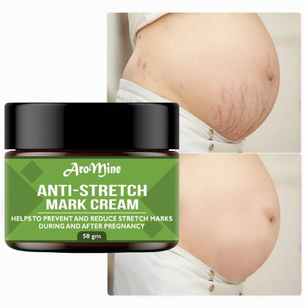 AroMine Anti- Stretch Mark Massage Cream For a Body Scars Removal Cream- Women