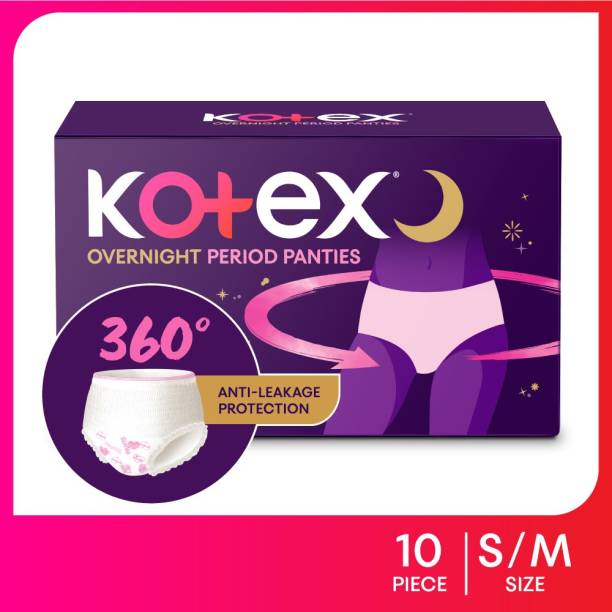 Kotex Overnight Period Panties S/M Sanitary Pad