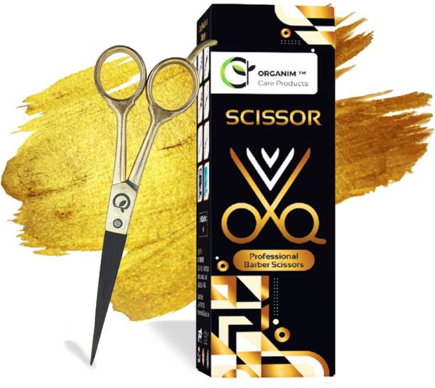 Organim care products Gold Barber Hair Cutting Scissors 6" Inch Scissors