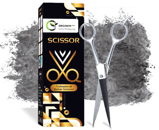 Organim care products Imported Best Barber Scissors For Hair Cutting ,Fish Cutting ,Kitchen ,Art Cutting , Multi Use( 6 Inch ) Scissors