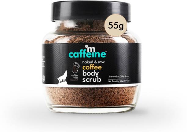 MCaffeine Coffee Body Scrub for Exfoliation, Tan Removal & Soft-Smooth Skin - 100% Natural Scrub