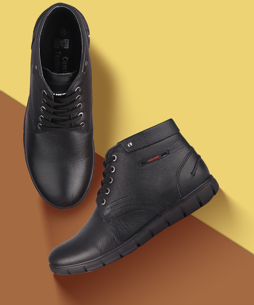 Police shoes red chief hotsell