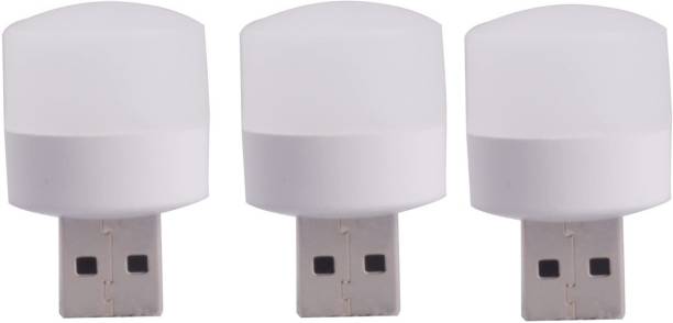WebMedia USB Night Light|Small Mini Portable|Bedroom Bathroom Camping Reading Sleeping USB_Light_Round Led Light