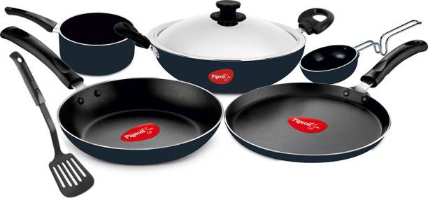 Pigeon Favourite 7 piece Gift Set Non-Stick Coated Cookware Set