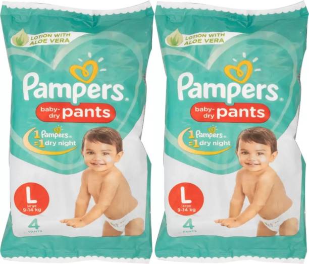 Pampers Baby-Dry Pants Diapers L - 4 - L