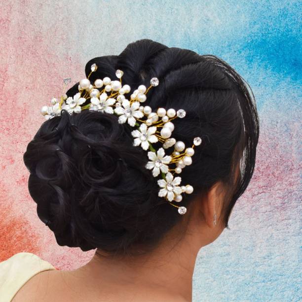 New Style Women Attractive Artificial Pearl Wedding Hair Accessories Hair Accessory Set