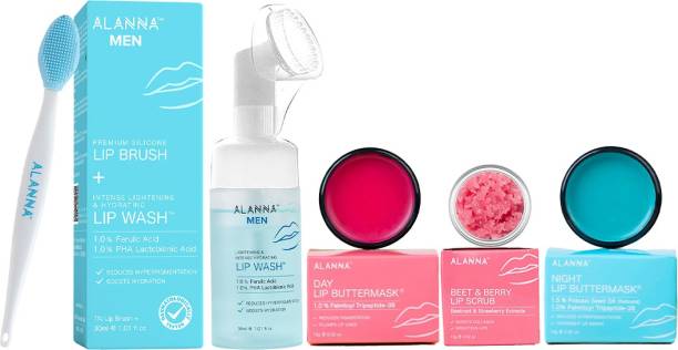 ALANNA Lip Pigmentation Reduction Routine Complete Kit (Men)