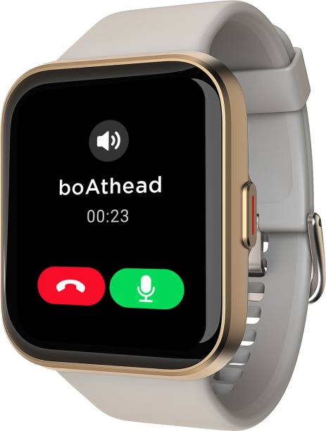 boAt Wave Connect with Bluetooth Calling, Voice Assistant and 1.69" HD Display Smartwatch