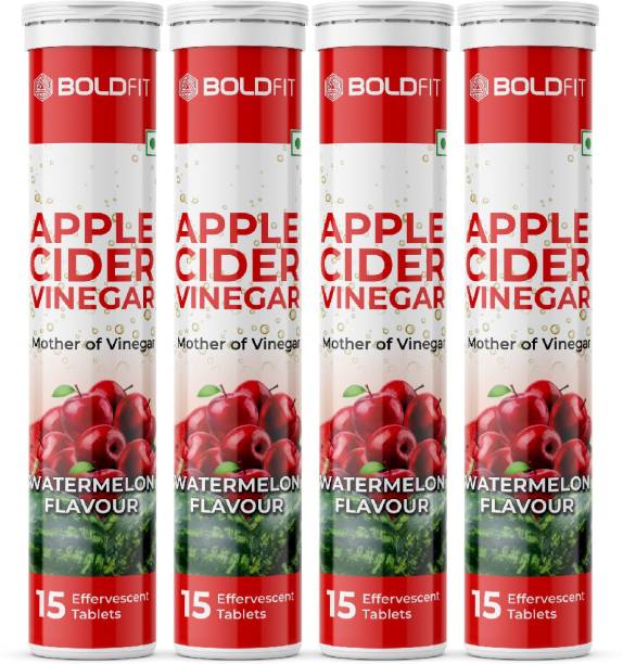 BOLDFIT Apple Cider Vinegar for Weight Loss Tablet Acv Tablet with Mother Effervescent Vinegar