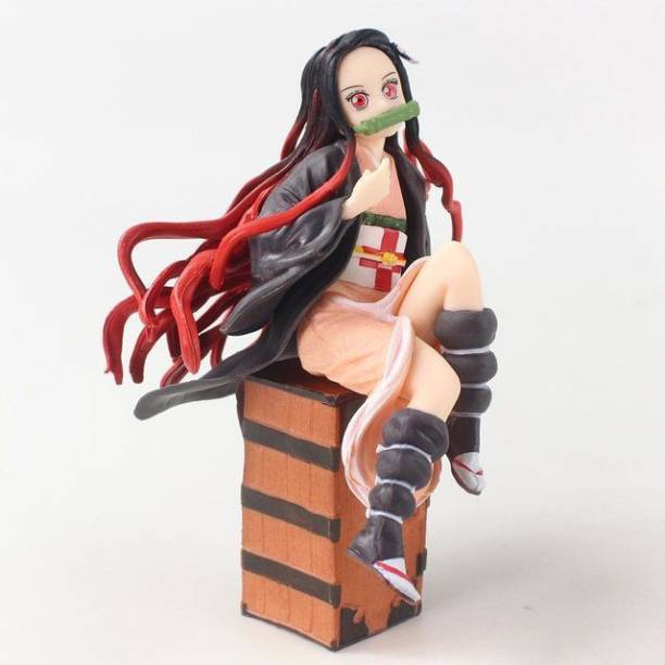 Mubco Demon Slayer Nezuko Kamado Anime PVC Figure Statue Collectible Model Doll Toys