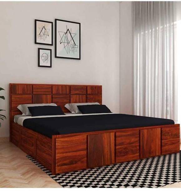 Top 10wood Solid Wood King Box Bed
