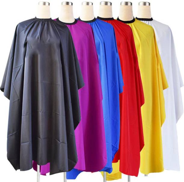 Shihen Hair Cutting Apron Hairdressing Waterproof Barbers Cape Haircut Gowns Salon Makeup Apron