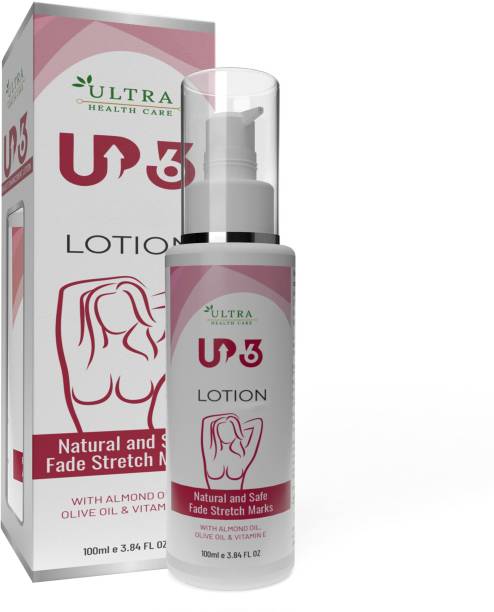 Ultra Healthcare Breast Cream with Vitamin E for Girls & Women,Stretch Mark,helpful Size & shape