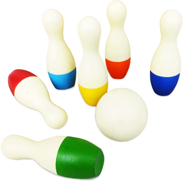 luning Kids Bowling Set Plastic Skittles Game with 2 Balls and 10 Pins Kid's Bowling Game Outdoor Party Toy Funny Gifts for Boys Girls Toddler 3 4 5 Year Old First-Rate 
