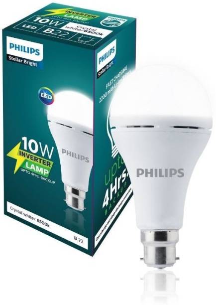 PHILIPS 10 W Round B22 LED Bulb