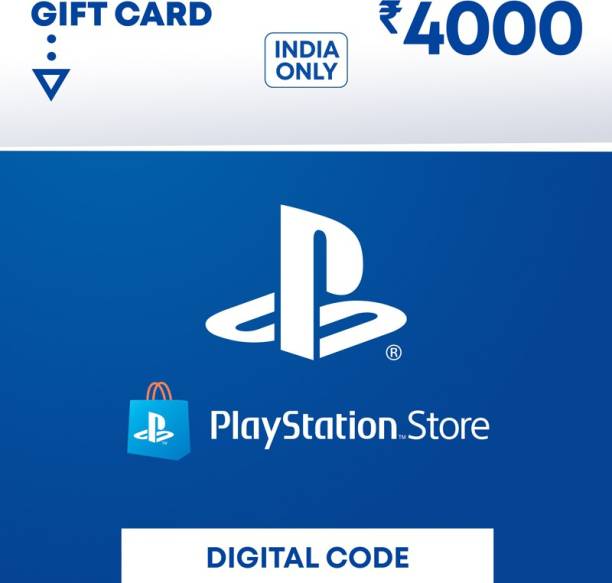 PlayStation Store Gift Card: 4000 INR (PSN Digital Code) (Wallet Top-Up)