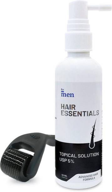 Formen Hair Growth Super Kit For Men | Topical Solution with Derma Roller