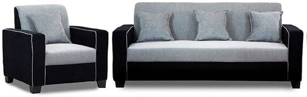 CHANDRIKA ENTERPRISES Fabric 3 + 1 Sofa Set