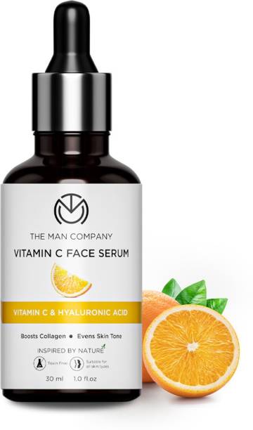 THE MAN COMPANY 40% Vitamin C Face serum with Hyaluronic Acid for Brightening and AntiAging