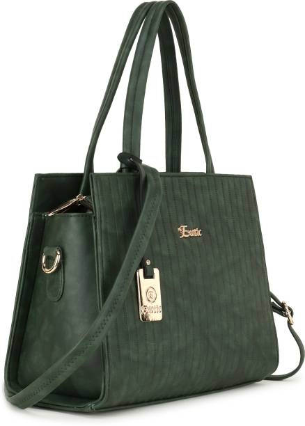Women Green Hand-held Bag Price in India
