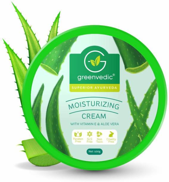 GreenVedic Moisturizing cream with Vitamin E and Aloe vera