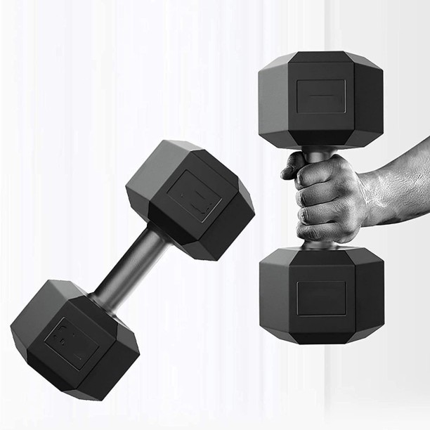 FITNESS 30KG DUMBELLS PAIR OF WEIGHTS BARBELL/DUMBBELL BODY BUILDING SET Pro 