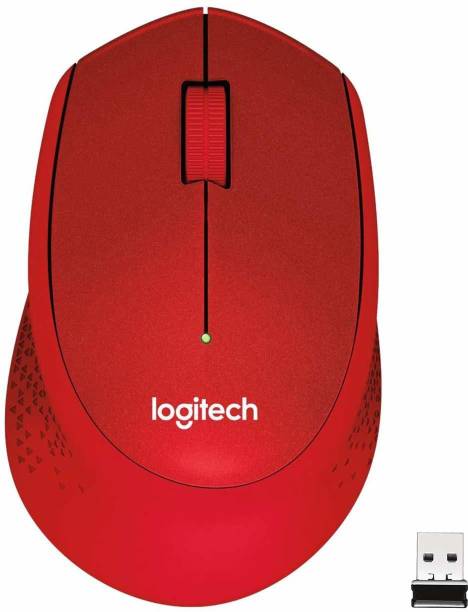 GUJARATTRADER Silent Plus Wireless Mouse, 2.4GHz with USB Nano Receiver, 1000 DPI Wireless Optical Mouse