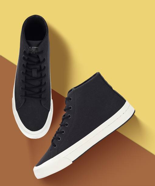 Black High Top Sneakers Buy Black High Top Sneakers online at Best