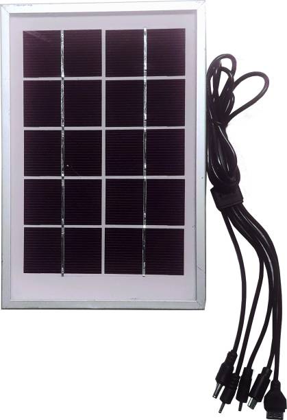 INHOUSEIN 6 Volt Solar Panel (2.7 watts) with multi pin phone charger Solar Panel
