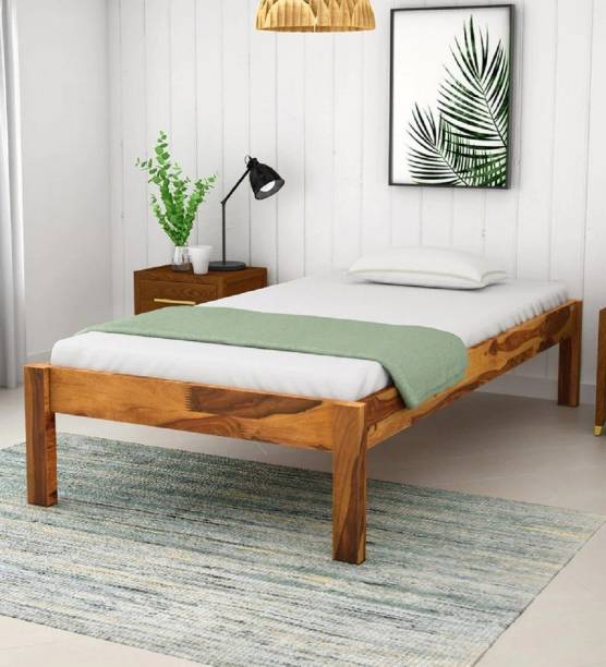 Shreya Decor Premium Sheesham Wood Single Bed For Kids Room/Bedroom| Solid Wood Single Bed