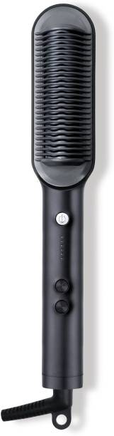 Tymo Hair Straightener Comb Matte Black HC100B Hair Straightener Brush