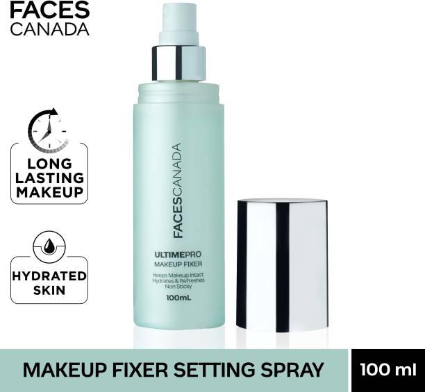 FACES CANADA Makeup Fixer Setting Spray with Chamomile and Hyaluronic Acid Primer  - 100 ml