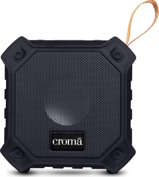 Croma 5W Portable Bluetooth speaker, built in mic, 21H of play time CREMP2101sBTSP 5 W Bluetooth PA Speaker