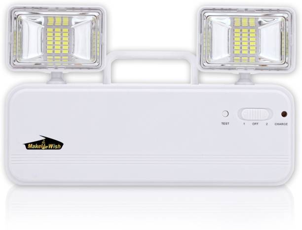 Make Ur Wish Portable Automation Systems Mini Emergency Light Wall Mount (500 lumens) 7 hrs Flood Lamp Emergency Light