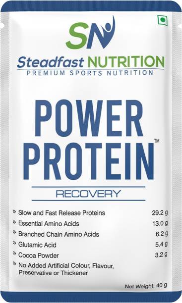 Steadfast Medishield Power Protein Natural Cocoa Powder 45 Sachets Protein Blends